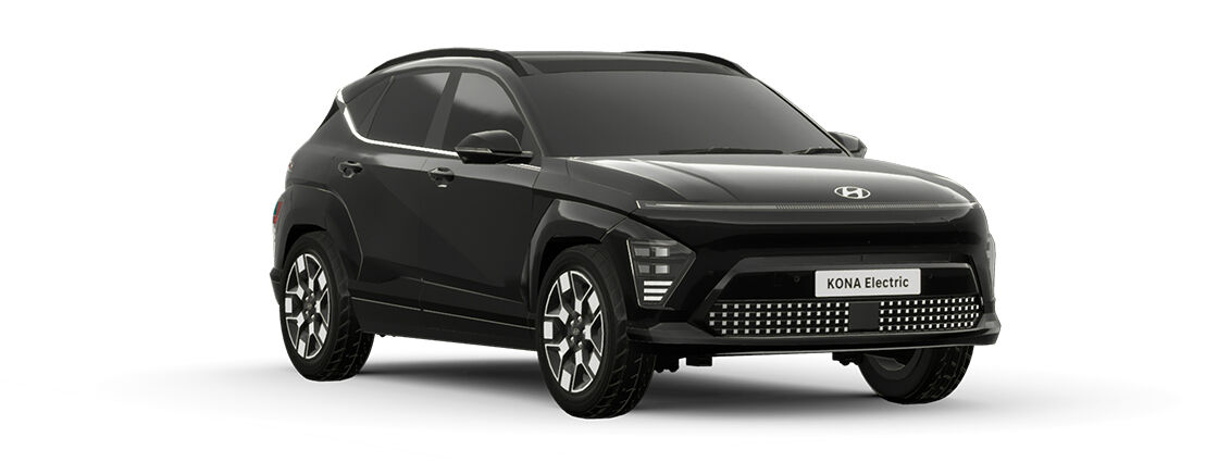 Hyundai all-new Kona Electric Midnight Black Pearl